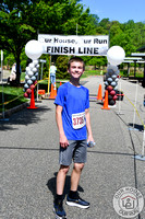 4 Mile Finish Line
